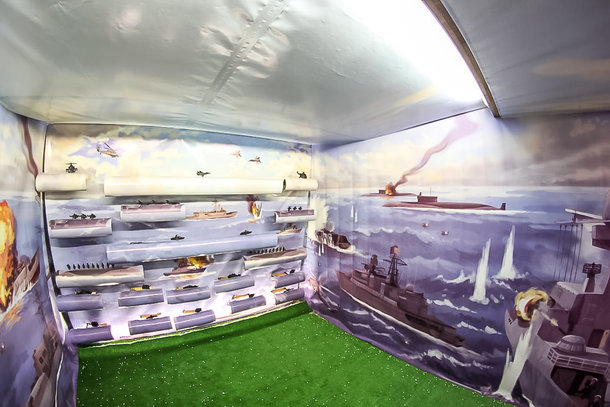 страйкбольный тир морской бой 213